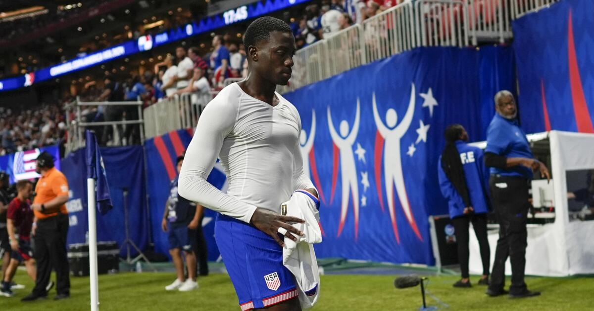 U.S. Soccer says Tim Weah and other players were targets of racist abuse