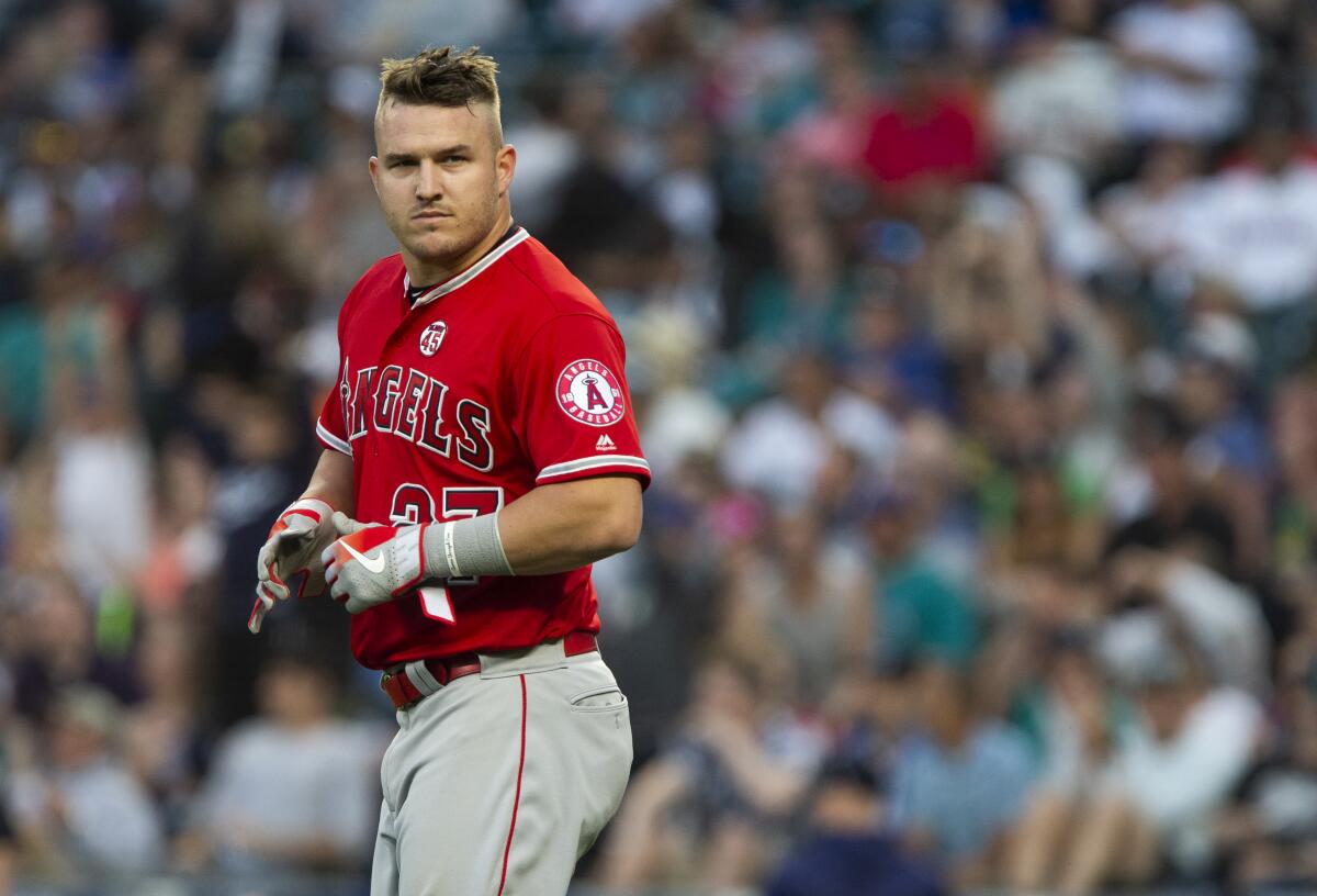 Angels outfielder Mike Trout sounded off on the Houston Astros' cheating scandal Monday during spring training in Tempe, Ariz.