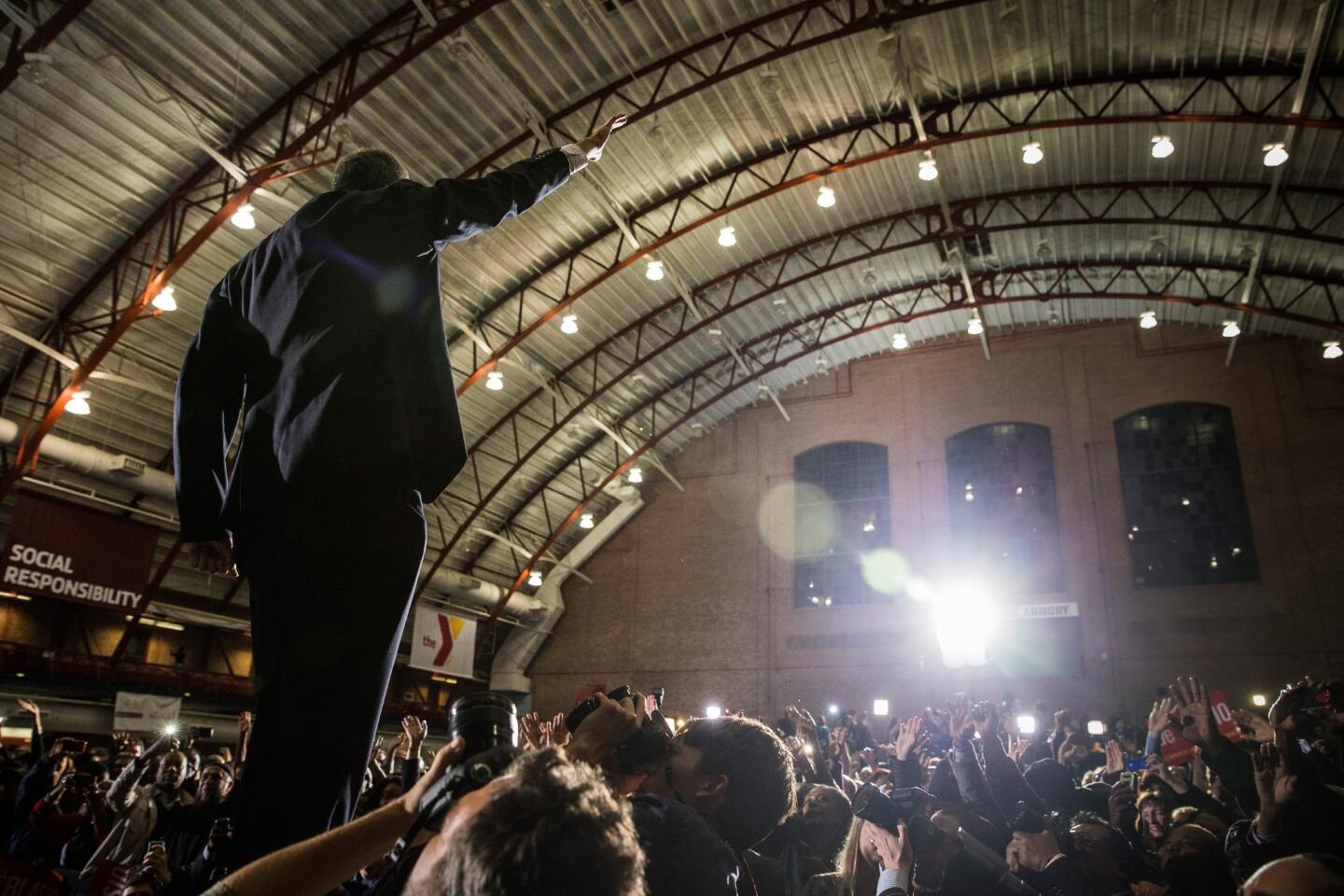 De Blasio celebration