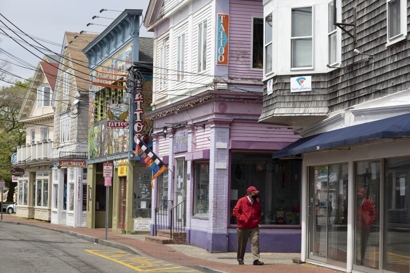 Provincetown, Mass., was still shuttered in May