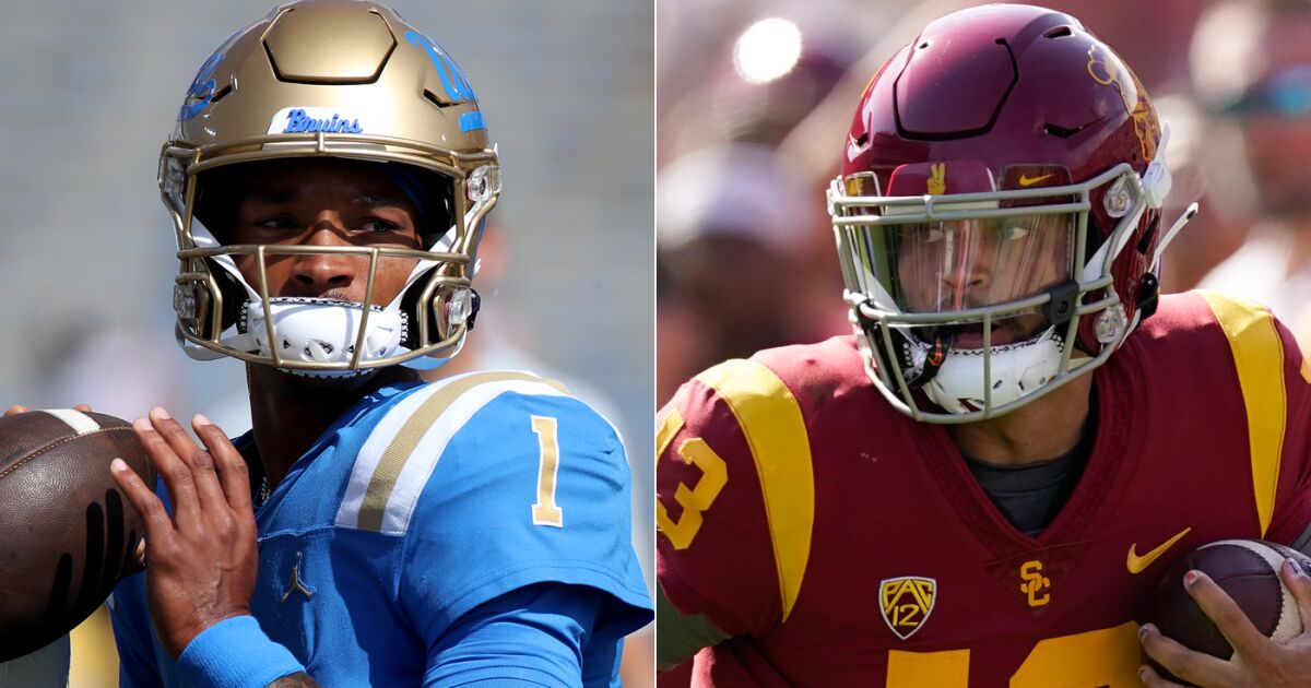 NFL scouts’ choice opinions on UCLA’s Dorian Thompson-Robinson, USC’s Caleb Williams