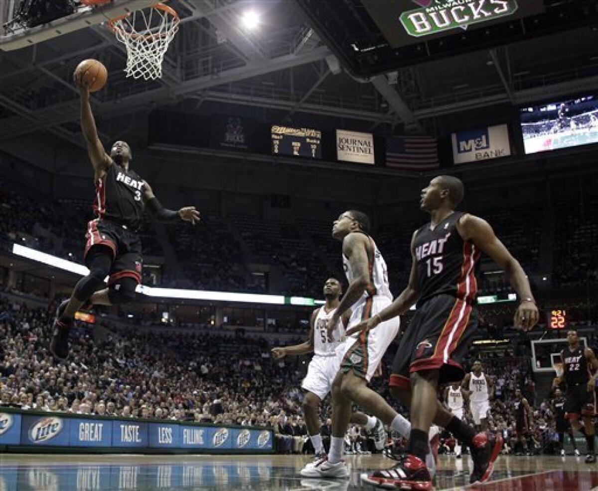 Iconic image of Dwyane Wade against the Bucks will live forever