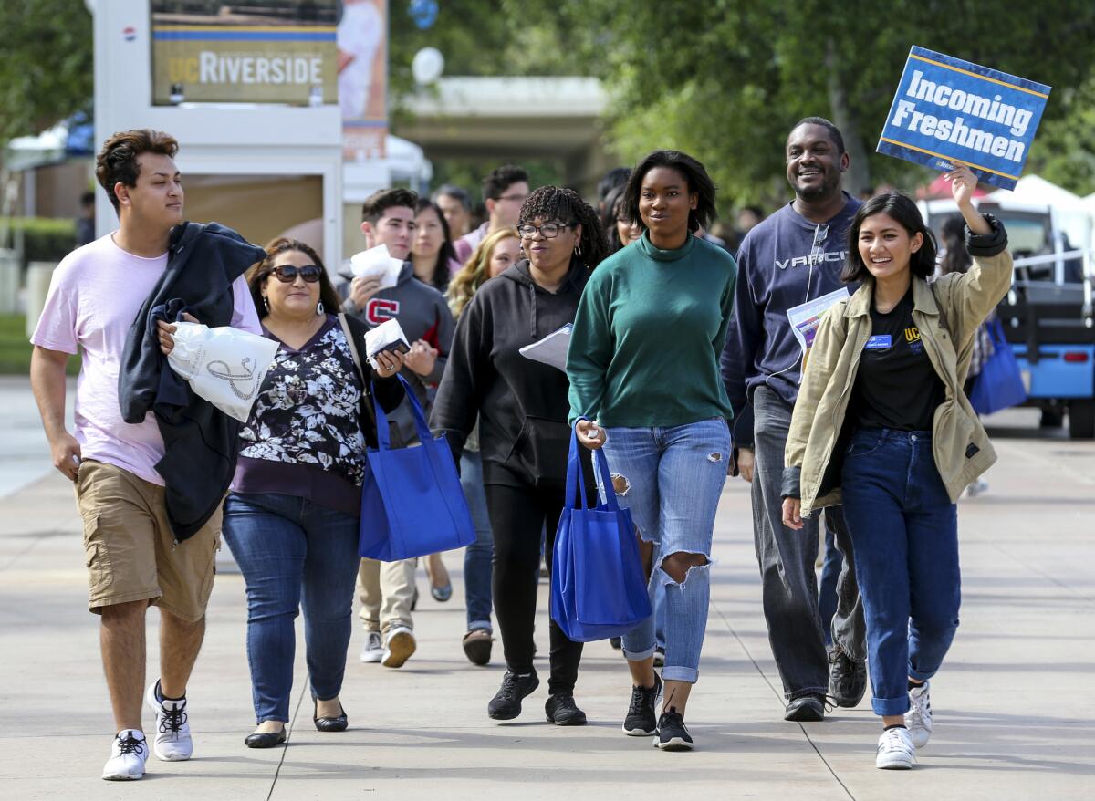 UC Riverside students