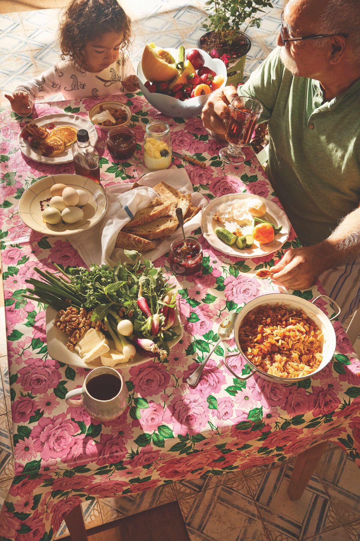 Dishes made from breakfast recipes in "Yogurt & Whey."