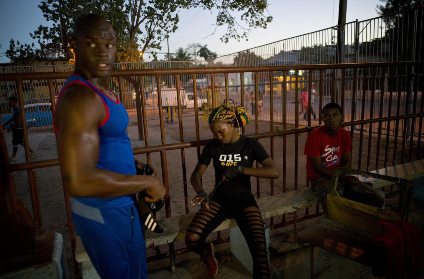 La lucha de mujeres boxeadoras en Cuba