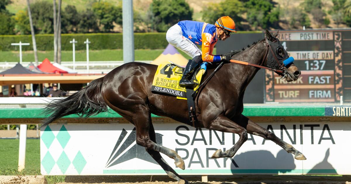 Bob Baffert's Potente wins San Felipe Stakes at Santa Anita