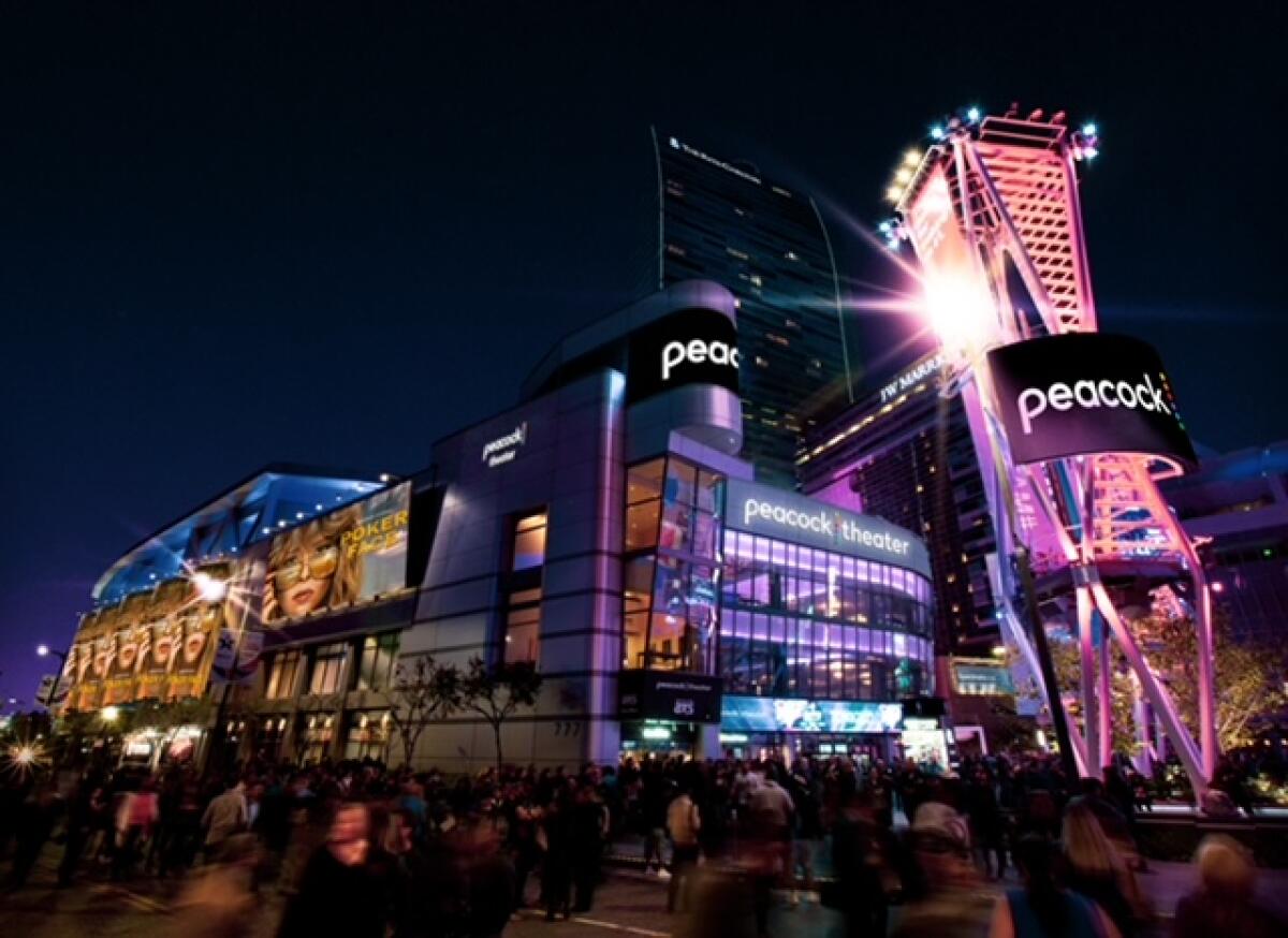 Microsoft Theater is getting a new name Los Angeles Times