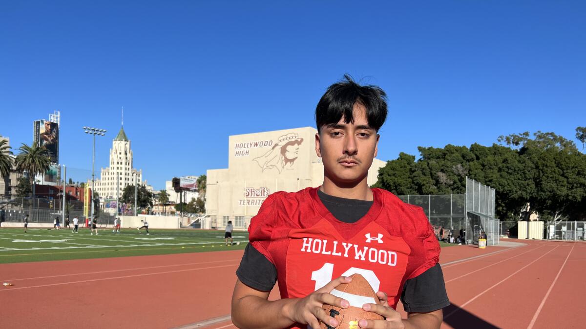True Hollywood story: Aldo Infante tries football, becomes a star - Los  Angeles Times
