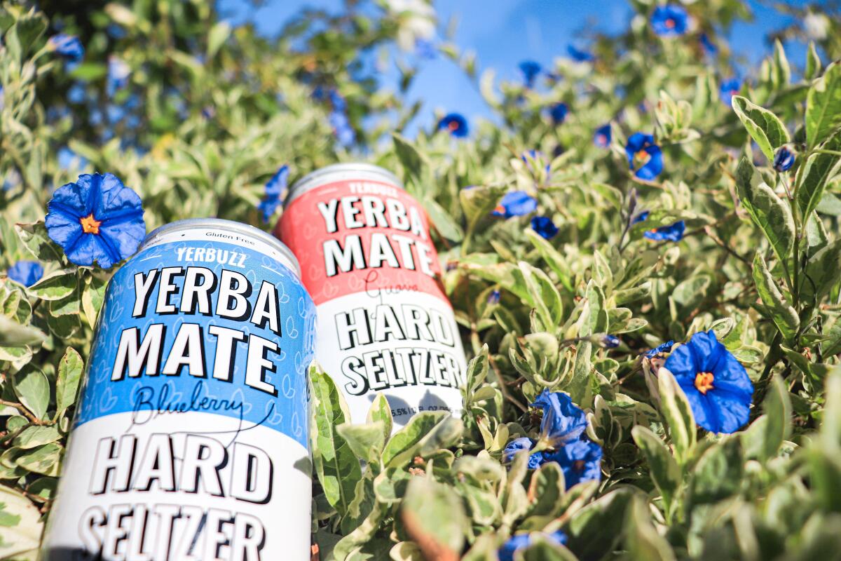 Yerbuzz, a yerba mate hard seltzer, is the first to enter the market. 