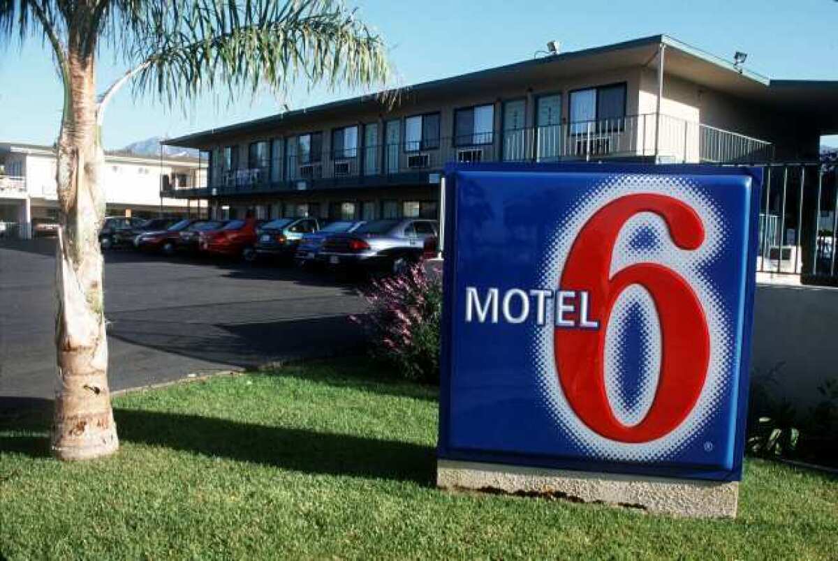The original Motel 6 in Santa Barbara, Calif.
