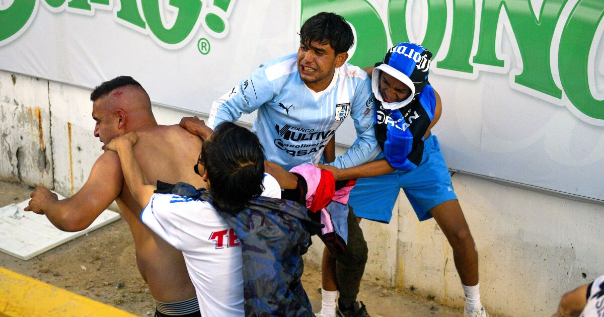 Abcarian: What's at play when soccer fans decide to riot? - Los Angeles ...