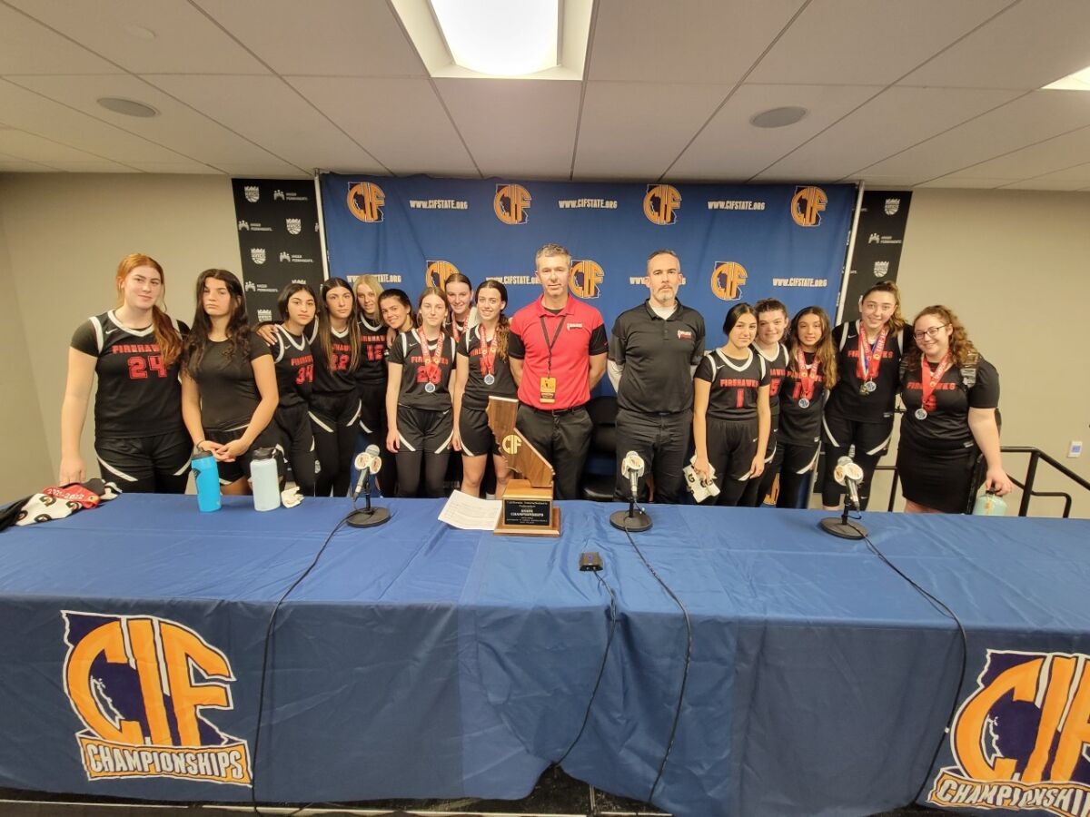 Shalhevet players pose for a photo