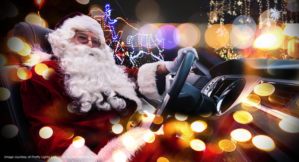 A promotional image for Holidays in Your Car.
