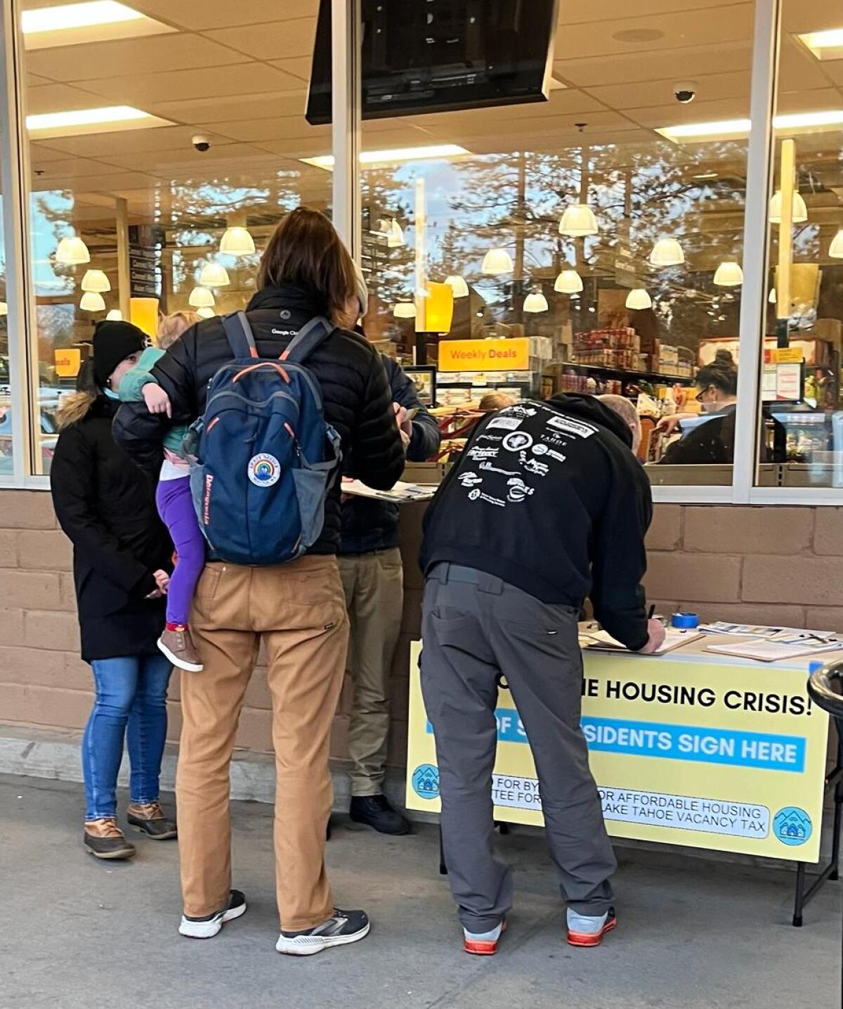 In South Lake Tahoe, locals for Affordable Housing collected more than 2,000 signatures to place a 