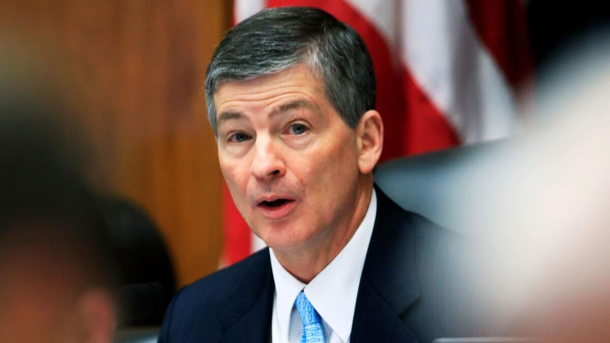 Rep. Jeb Hensarling (R-Texas) is chairman of the House Financial Services Committee.