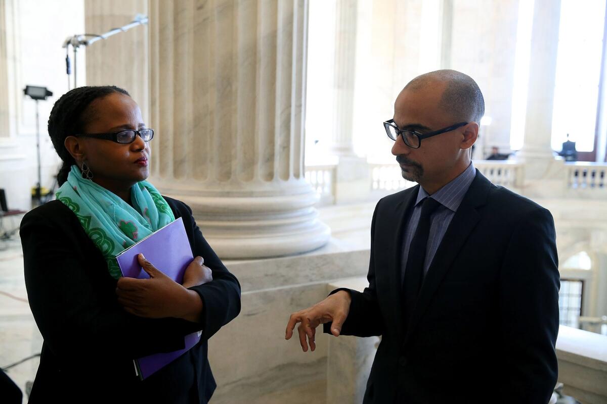After authors Edwidge Danticat, left, and Junot Diaz appealed to members of Congress to address what they say is a human rights crisis in the Dominican Republic, officials from the Dominican Republic attacked Diaz as "anti dominicano."