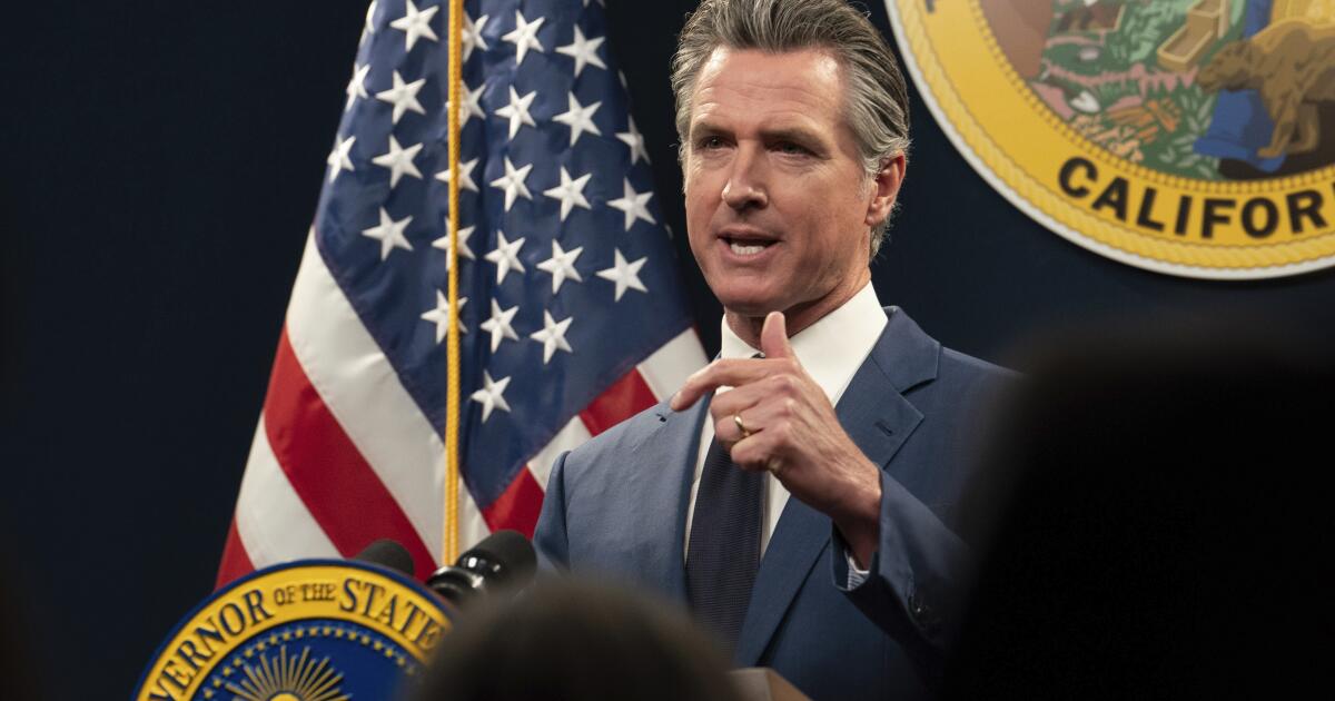 Newsom escalates clash with Trump in State of the State, declares California under siege
