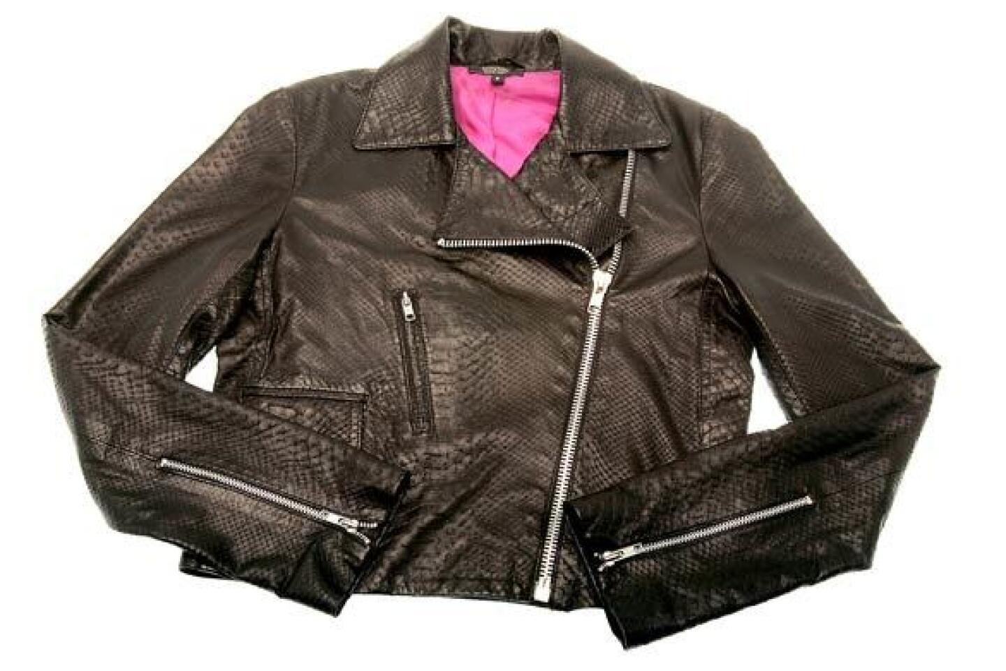 Pink Leather Jacket Women - Brando Leather Jacket - Motorcycle Jacket Women  at  Women's Coats Shop