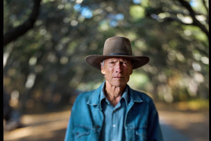 Clint Eastwood, 91, photographed with 8x10-inch film camera, at his Tehama Golf Club, Carmel-by-the-Sea,  Sept. 2, 2021