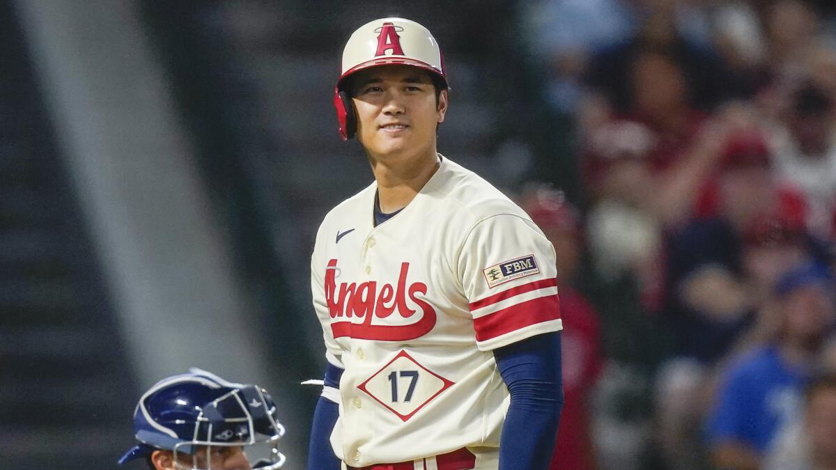 Shohei Ohtani has at least another week before returning to Angels – Orange  County Register