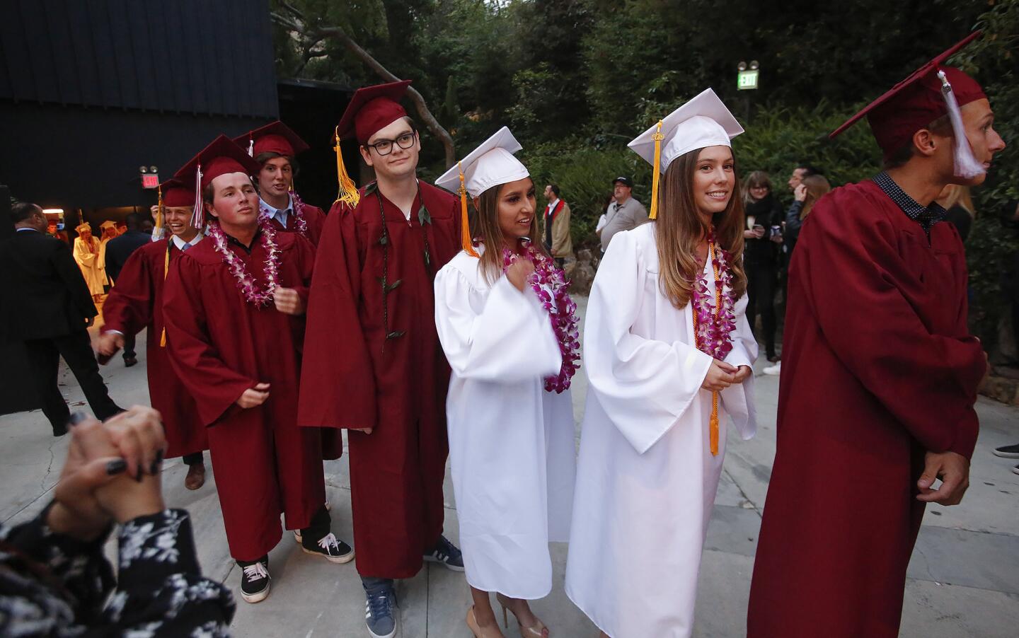 Laguna Beach High class of 2019 graduation ceremony