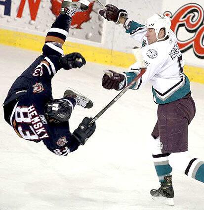 Mighty Ducks vs. Oilers