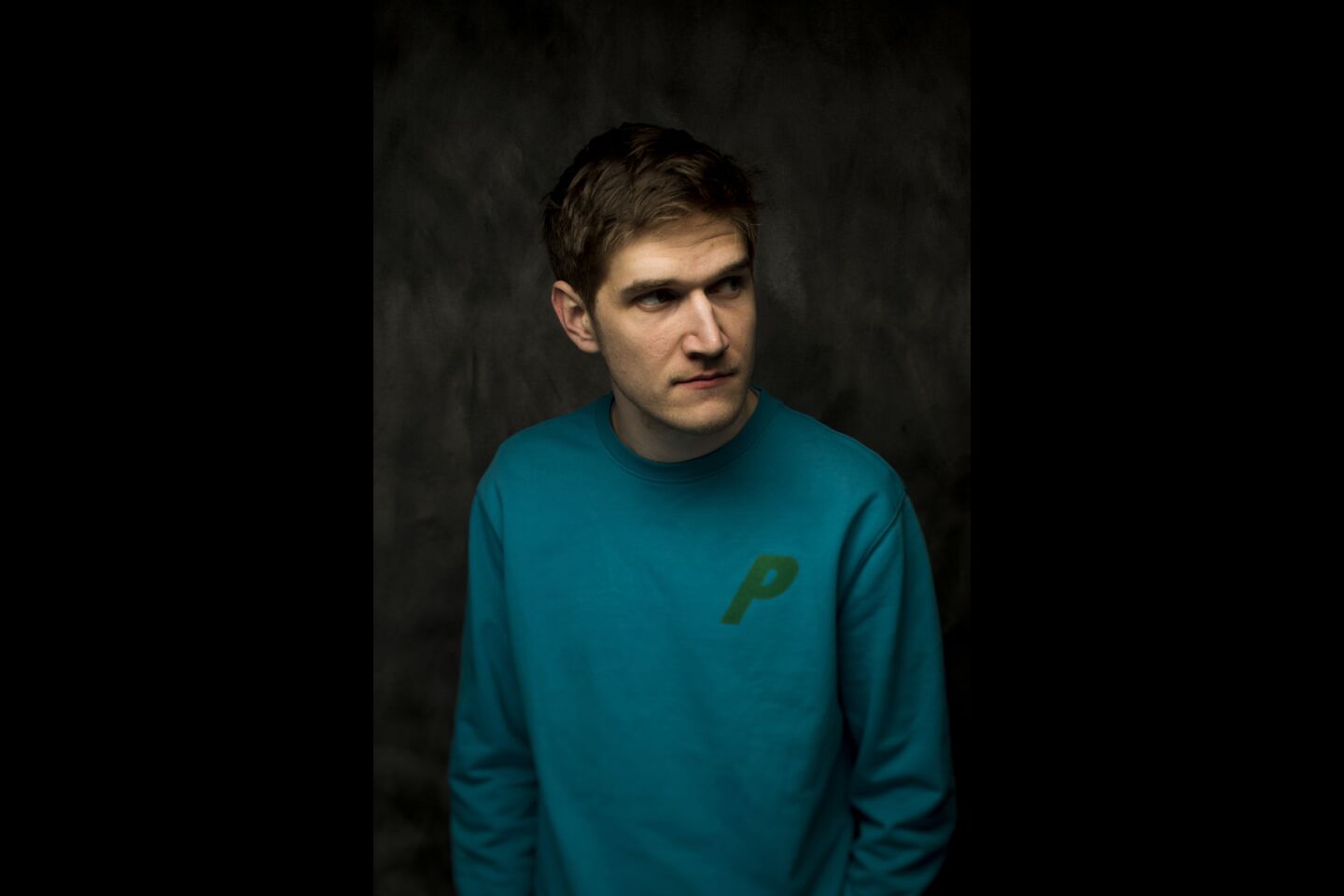 Writer/Director Bo Burnham, from the film, "Eighth Grade," photographed in the L.A. Times Studio at Chase Sapphire on Main, during the Sundance Film Festival in Park City, Utah, Jan. 20, 2018.