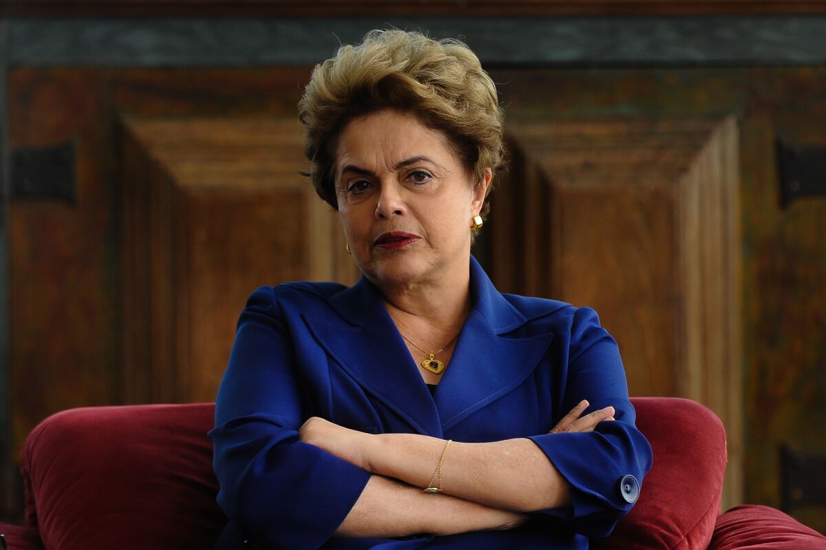 Dilma Rousseff faces an impeachment trial.