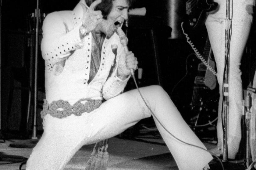Elvis Presley played the Forum on Nov. 14, 1970.