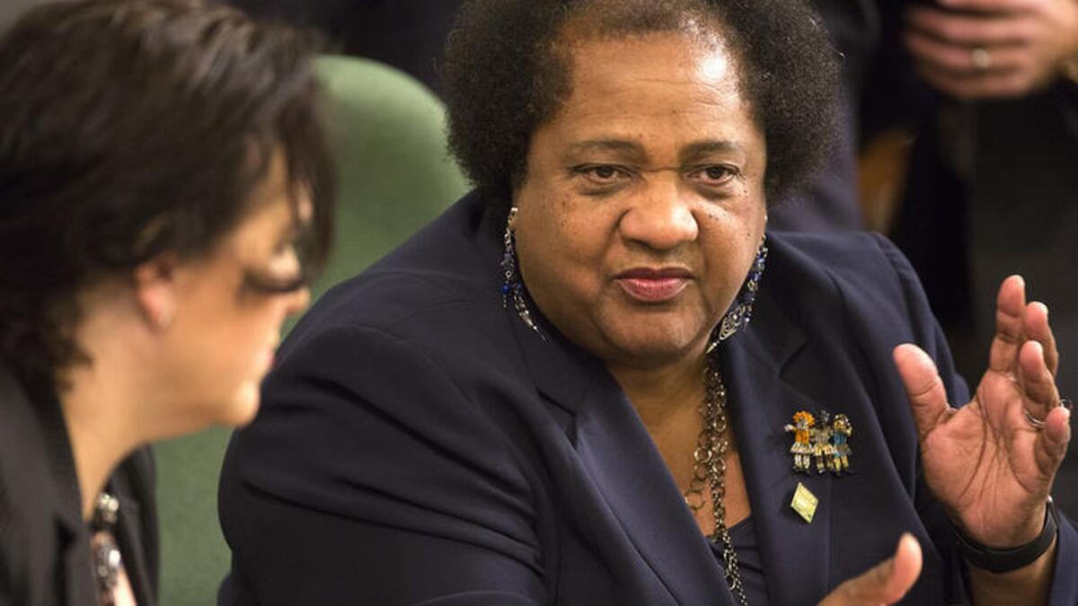 Assemblywoman Shirley Weber (D-San Diego) is the author of a bill that would make it easier to prosecute police officers who kill civilians.