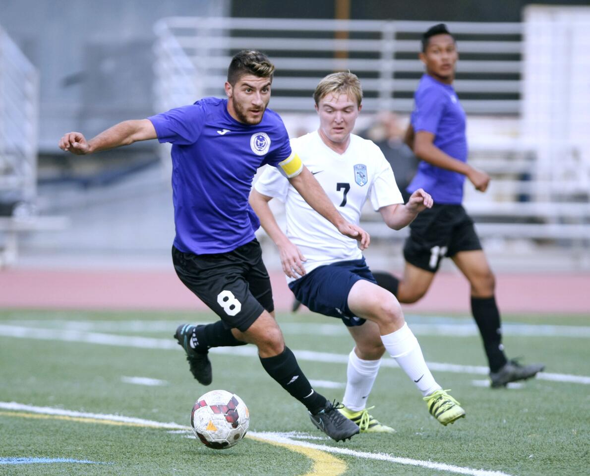 Photo Gallery: Crescenta Valley High School boys soccer vs. Hoover High School