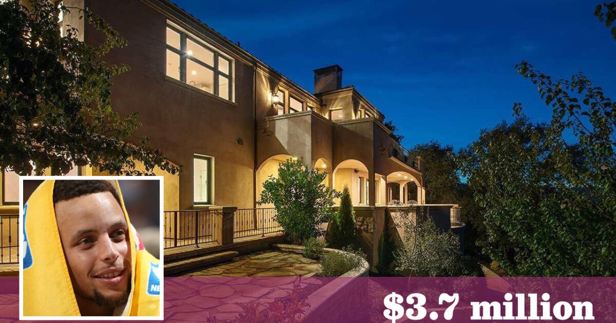 Warriors star Stephen Curry seeks 3.7 million for Bay Area mansion