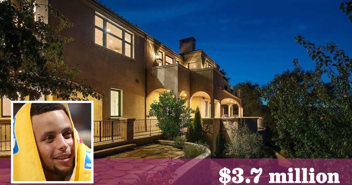 Warriors star Stephen Curry seeks $3.7 million for Bay Area mansion ...