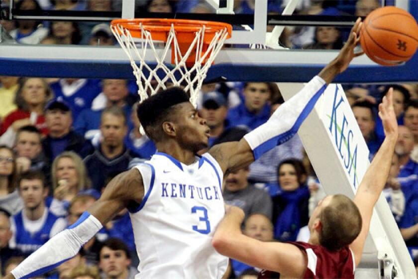Kentucky center Nerlens Noel is projected by many to be the No. 1 overall pick in the NBA Draft on Thursday.