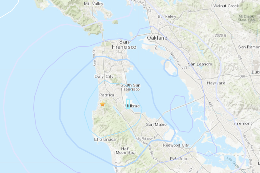 Pacifica earthquake