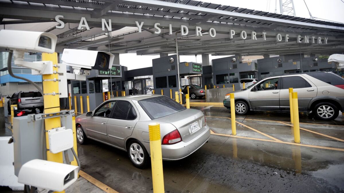 The busiest border crossing in the United States reopened ahead of schedule Monday after a weekend shutdown for work on a $741-million expansion project.