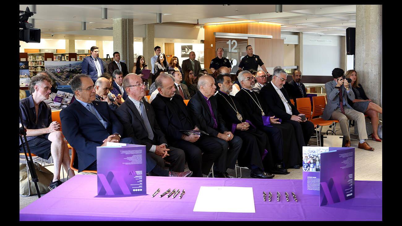 Photo Gallery: Press conference for the future Armenian American Museum in Glendale