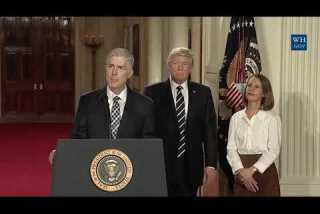 Trump nominates Neil Gorsuch for Supreme Court