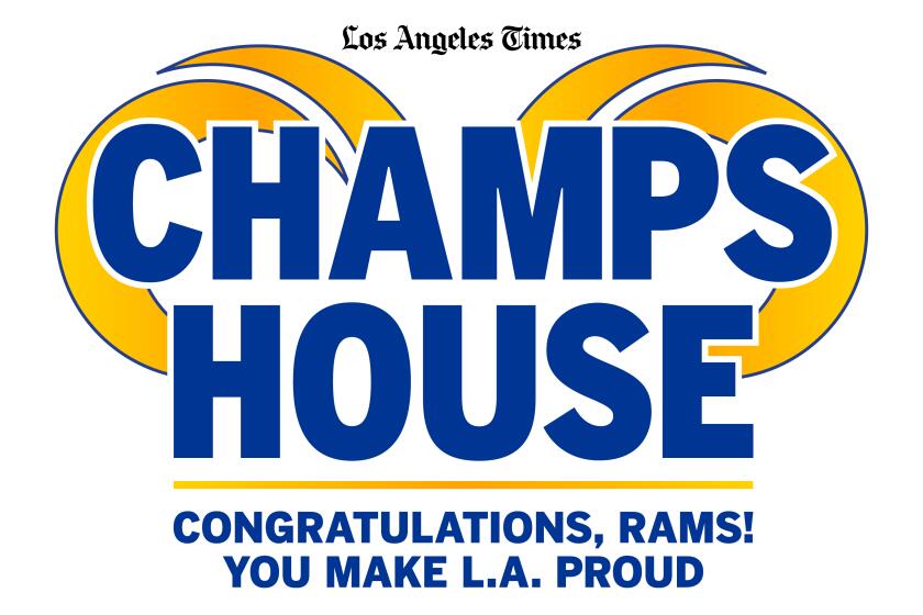 Poster that reads "Champs House"