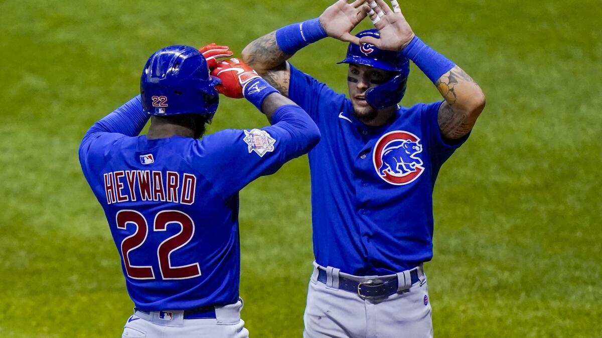 Jason Heyward homers off Josh Hader, Chicago Cubs rally past