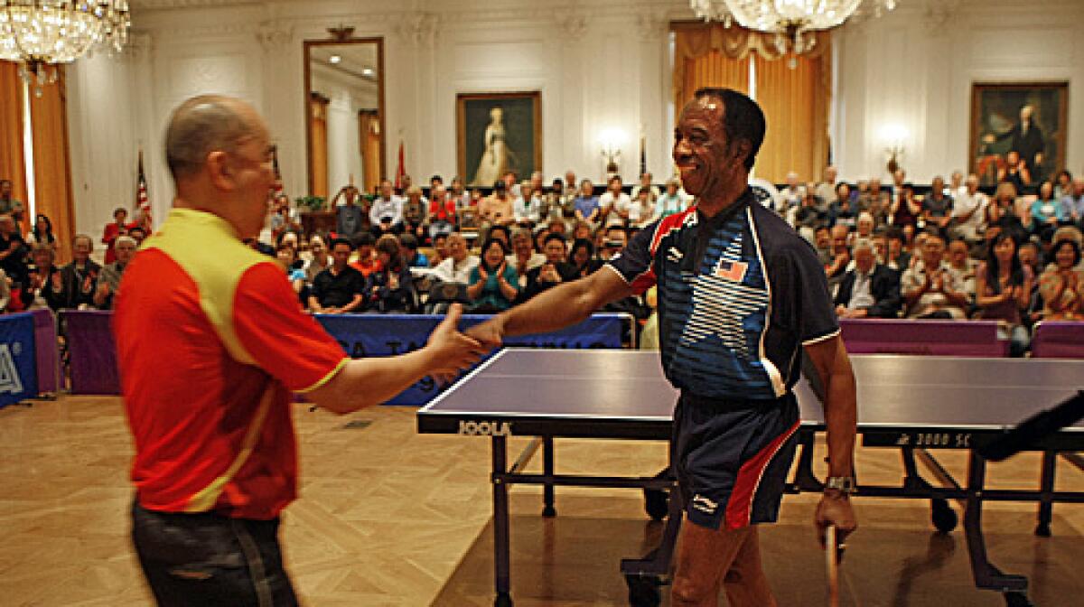 The pingpong diplomacy tour was a prelude to President Nixon's trip to China in February 1972, when he became the first U.S. president to visit the country.
