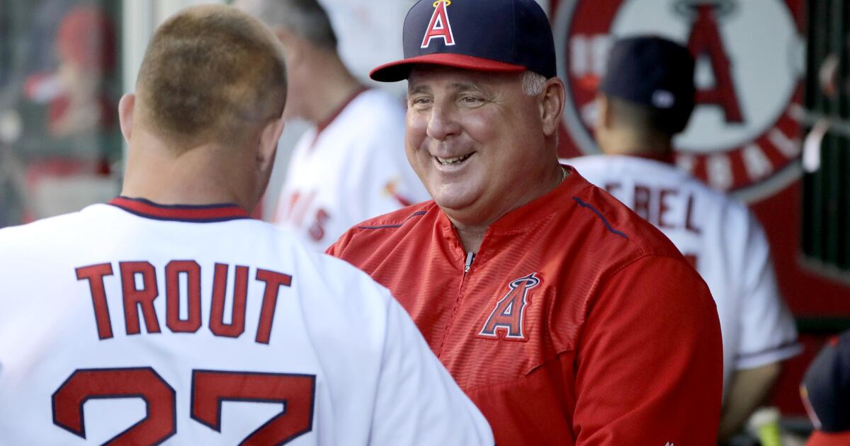How Mike Scioscia led the Angels to the promised land - Los Angeles Times