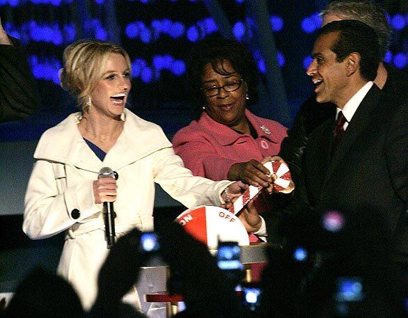 Britney and the mayor