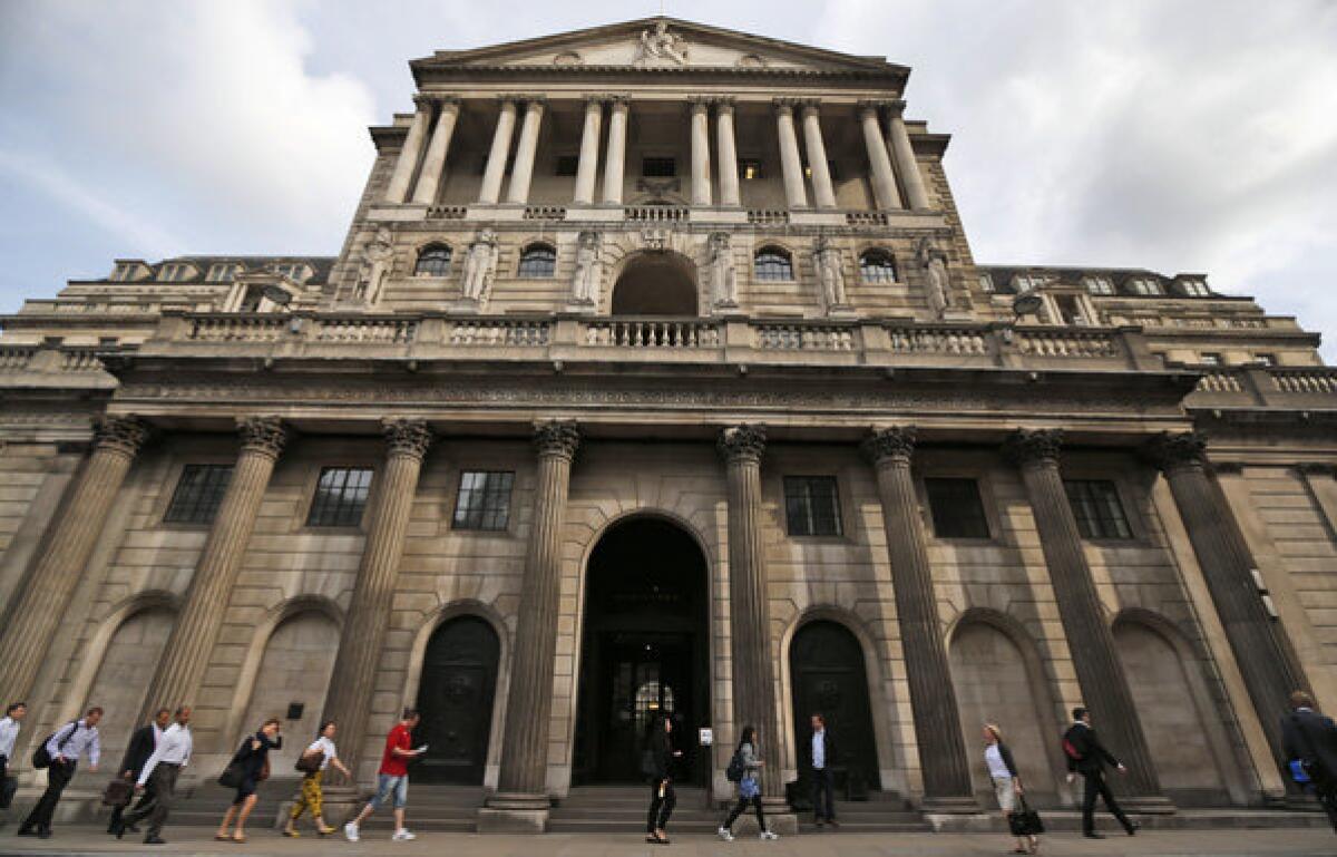 The Bank of England, above, facilitated the transfer of Nazi-plundered gold from Czechoslovakia to the German central bank in the run-up to World War II, according to documents published online.
