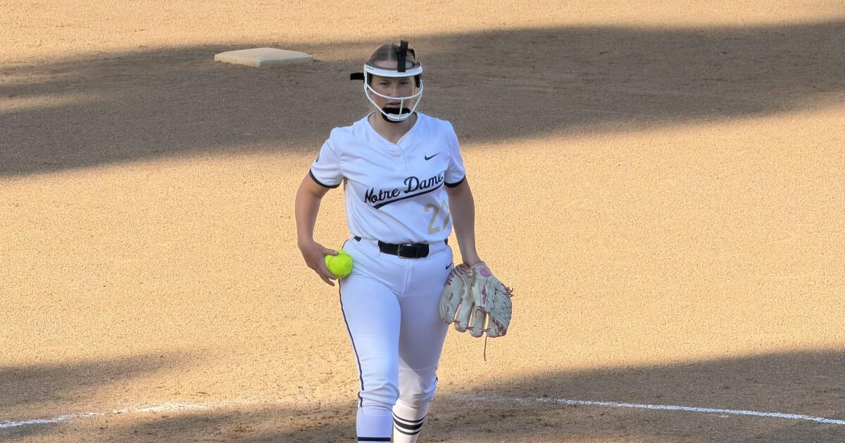 Prep talk: Sherman Oaks Notre Dame pitcher Ainsley Jenkins knows who to call for writing help Prep talk: Sherman Oaks Notre Dame pitcher Ainsley Jenkins knows who to call for writing help