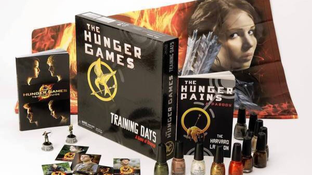 Games' hunger merchandise Los Angeles Times