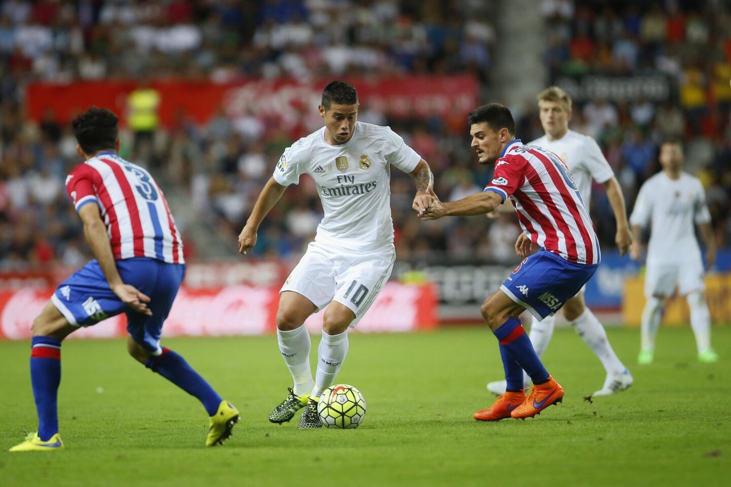 James Rodriguez, Sergio Alvarez