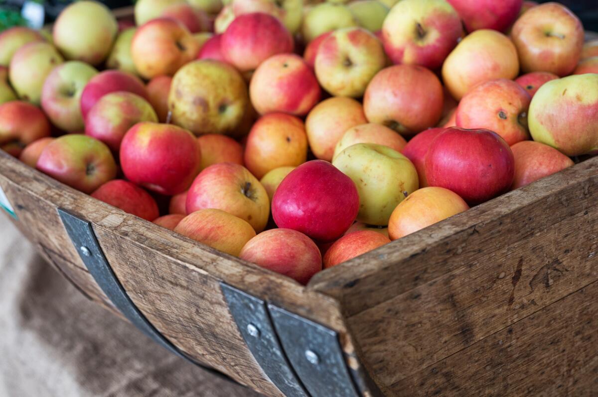 Apples are the star of the show during Julian Apple Days. (iStock)