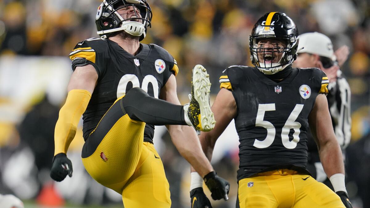 T.J. Watt aims to break the Steelers' sack record against the Browns - AS  USA