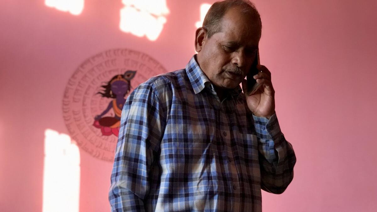 Gopal Chandra Das, whose son Nilotpal was killed by a mob responding to a WhatsApp hoax last year in India's Assam state, said social media companies were "enemies of society" unless they stopped fake news.